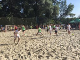 В Щурово прошел турнир по пляжному футболу Kramatorsk Open 2019