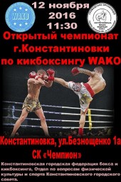 Открытый чемпионат Константиновки по кикбоксингу WAKO