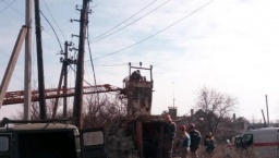 Жители села на Донетчине четверо суток находились без электричества