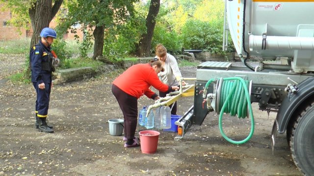 Обеспечение жителей Константиновки ТЕХНИЧЕСКОЙ водой 21.10.2022