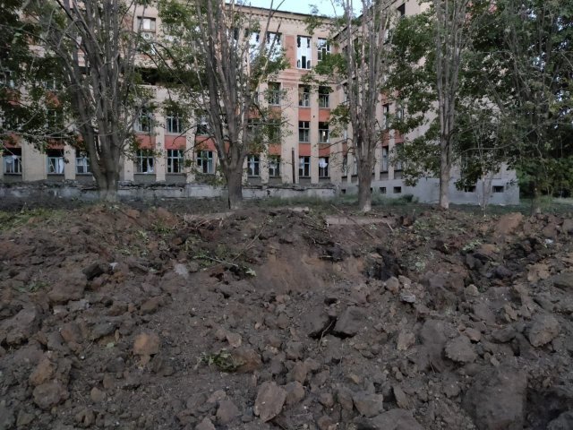 Обстановка в Константиновке 22 августа 2022 года. Разрушена ещё одна школа