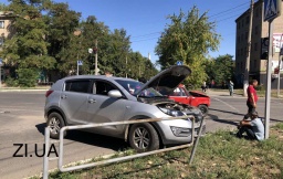 ДТП в Константиновке: ВАЗ-2101 врезался в KIA