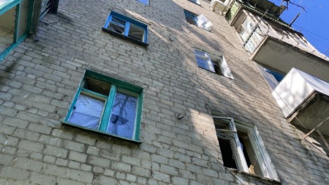 Атака дронов: Всего в Константиновке повреждены шесть многоквартирных домов