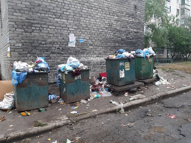 Когда вывезут мусор с улицы Европейской в Константиновке