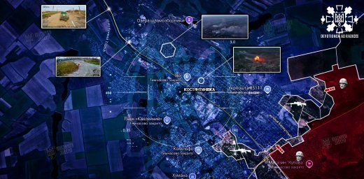 Константиновка под массированным давлением: враг бьет ФАБами, Торнадо-С и дронами, усложняя логистику