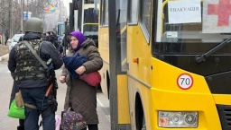 Из Константиновки в Покровск организовали эвакуационные автобусы