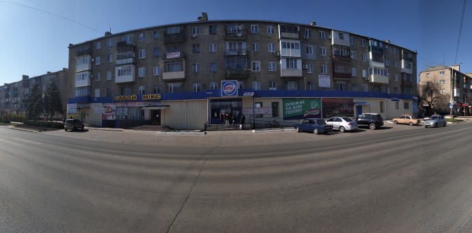 Костянтинівка в часи карантину: черга біля АТБ на Ломоносова (квітень 2020)