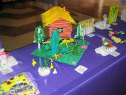 В центре детского и юношеского творчества прошла выставка декоративно-прикладного творчества
