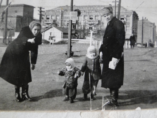 Бывший переезд по ул. Горького к хлебозаводу. 1949 год.