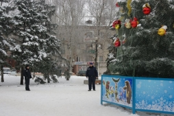 Полиция несёт службу в усиленном режиме.