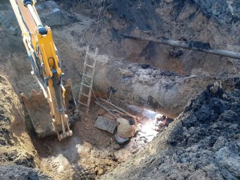 У Костянтинівці тимчасово припинено водопостачання через ремонт на водогоні