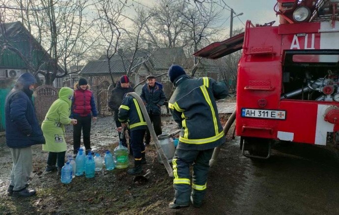 Подвоз  технической воды в Константиновке 07.01.2025