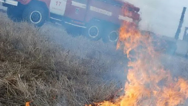 Вчера в Константиновке произошло пять пожаров