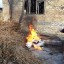 Правоохранители Константиновки путем сжигания ликвидировали наркотики