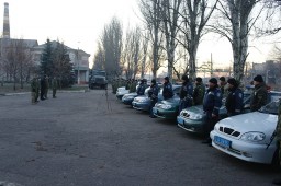 Более 80 полицейских приступили к отработке города Константиновка