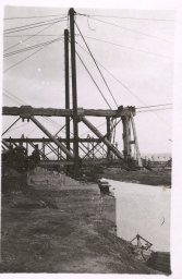 Константиновка. Строительство нового моста в конторе зеркальных заводов 1941-42 гг