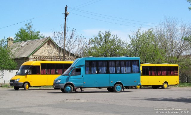 График движения городских автобусных маршрутов Константиновки с 7 мая