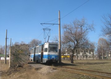 Весняний рейс на Молокозавод: Трамвай №004 на маршруті №4 (8 березня 2007 року)