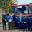 Константиновская громада получила новый пожарный автомобиль от благотворителей