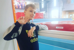 Юный легкоатлет из Константиновки завоевал "серебро" на чемпионате Украины