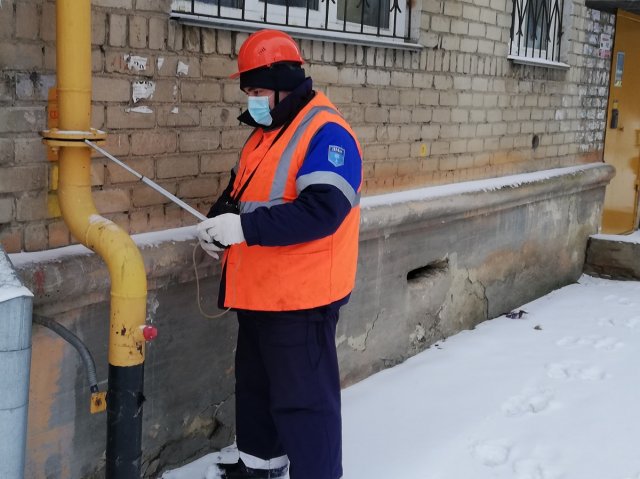 Проведение аварийно-восстановительных работ газовой системы в г. Константиновка 22.12.2021 г.