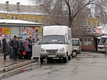 Транспортний вузол міста: Автостанція &laquo;Залізничний вокзал&raquo; у березні 2021 року