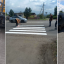 В Константиновке латают дороги, обновляют дорожную разметку и "зебру" пешеходных переходов