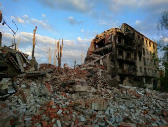 Руїни бунинку по вул. Дружби (Ціолковського), 19 - травень 2026 року