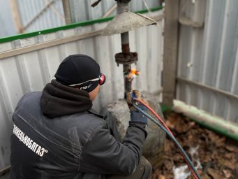 В Константиновке устранили последствия повреждений газовых сетей