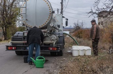 Обеспечение жителей Константиновки технической водой 13 января 2025 года