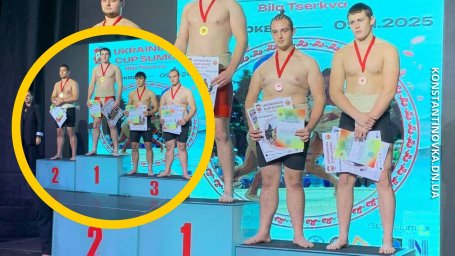 Константиновский школьник получил две бронзы на Кубке Украины по сумо