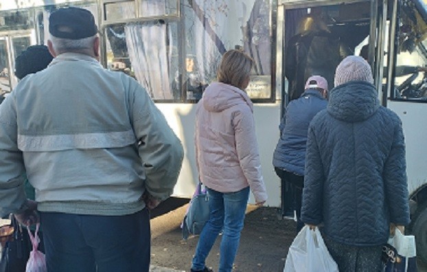 В Константиновке имели место нарушения графика движения автобусов