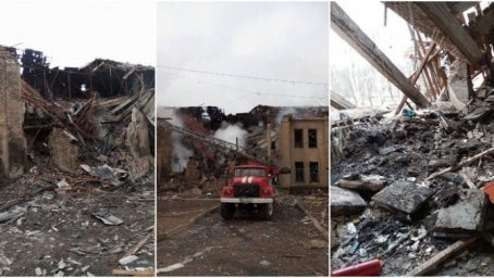 Разрушенная больница в Константиновке продолжает работу