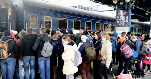 График эвакуационных поездов на 27 марта из Краматорска и Лозовой.