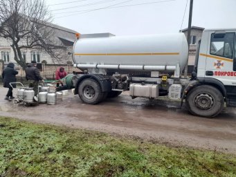 У Костянтинівці аварійно припинено водопостачання. Адреси підвезення технічної води 8 січня 2025 р.