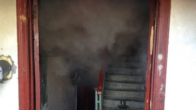 Спасатели спасли женщину из горящего дома в Константиновке