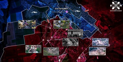 Ситуация на фронте 15.06.2026: бои за Константиновку продолжаются, враг усиливает давление в городе