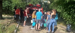 ​Обеспечение жителей Константиновки ТЕХНИЧЕСКОЙ водой и раздача питьевой 27 июня 2022