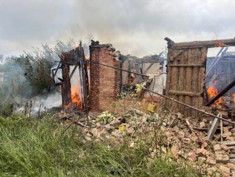 В результате обстрела Константиновки повреждены больница и жилые дома – россияне продолжают бит по гражданской инфраструктуре