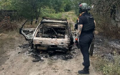 В Константиновке утренний авиаудар повредил дома и автомобили