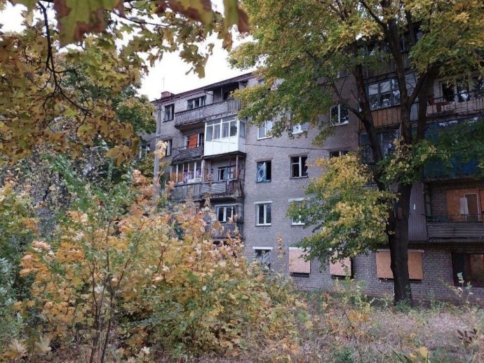 Обстановка в Константиновке 20 октября 2023 года. Обстрелы, разрушения.