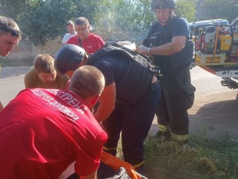 Константиновка: спасатели деблокировали мужчину из изуродованного в результате ДТП автомобиля