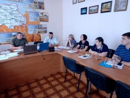 Рабочее совещание специалистов управления образования и финансового управления Константиновки