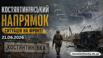Ситуация на фронте 21 июня 2026: бои за Константиновку продолжаются, враг давит на нескольких направлениях Ситуация на фронте 21 июня 2026: бои за Константиновку продолжаются, враг давит на нескольких направлениях