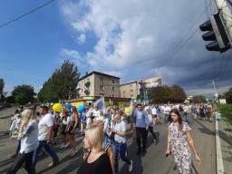 День Независимости Украины в Константиновке: «Хода миру» и праздничный концерт