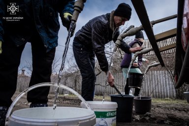 Подвоз технической воды для жителей Константиновки 20.01.2025