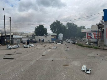 Ворожі удари по Костянтинівці 2 липня: поранено людину, зруйновано об’єкти інфраструктури (ФОТО)
