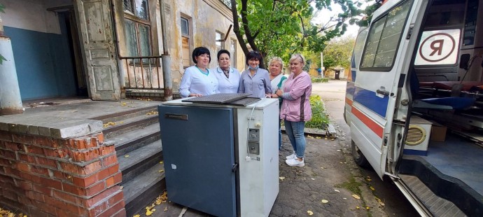 Волонтеры из Чехии и Словакии помогают константиновцам