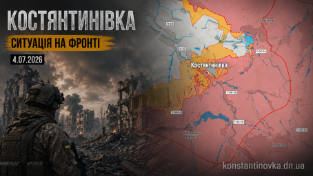 Ситуация на фронте 4.07.2026: Константиновка под контролем ВСУ, несмотря на заявления Кремля, враг усиливает давление на направлении