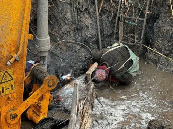 На ряде городов Донецкой области ограничено водоснабжение из-за ремонта водовода